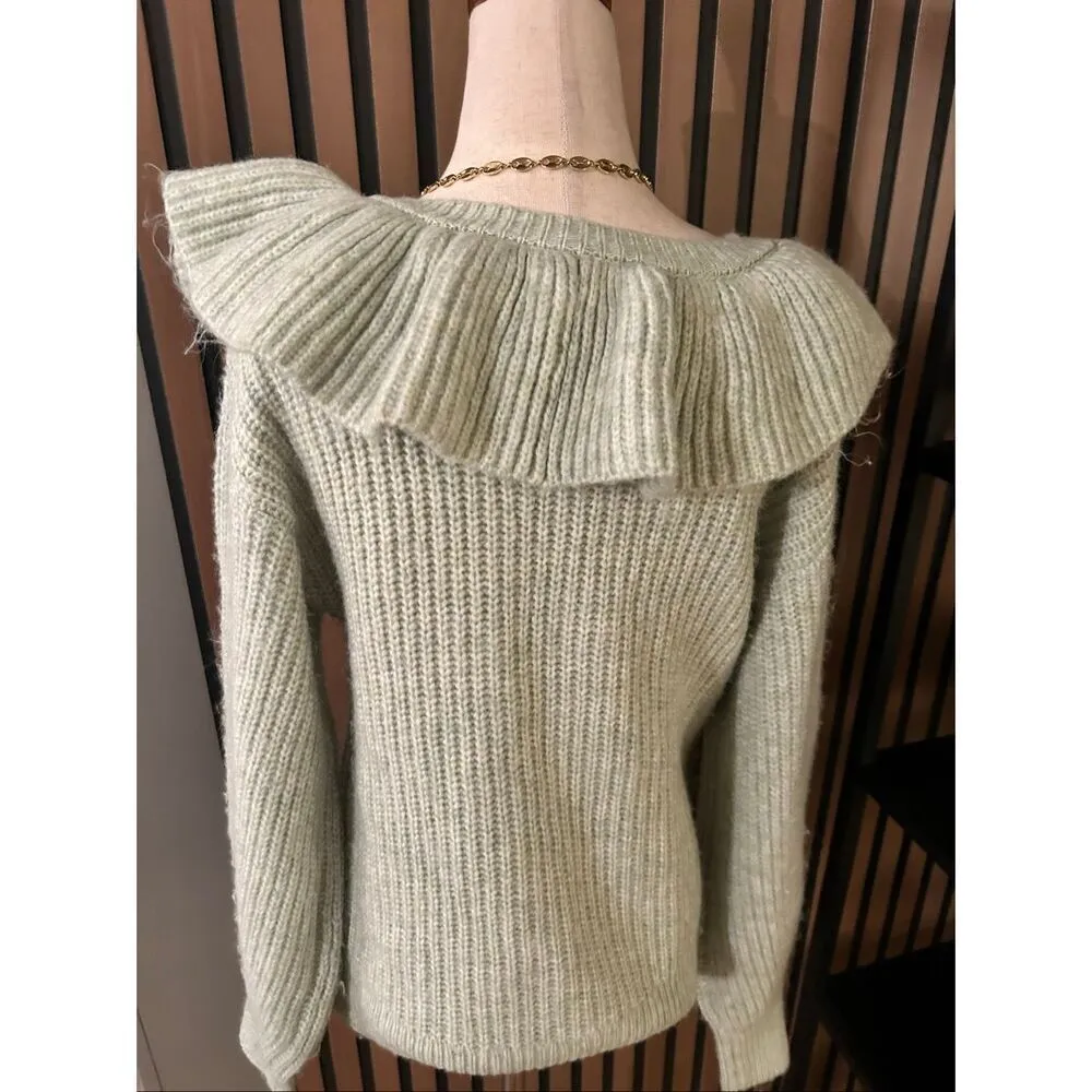 A new day target light green sweater size small winter sweater classy stylish - Image 4