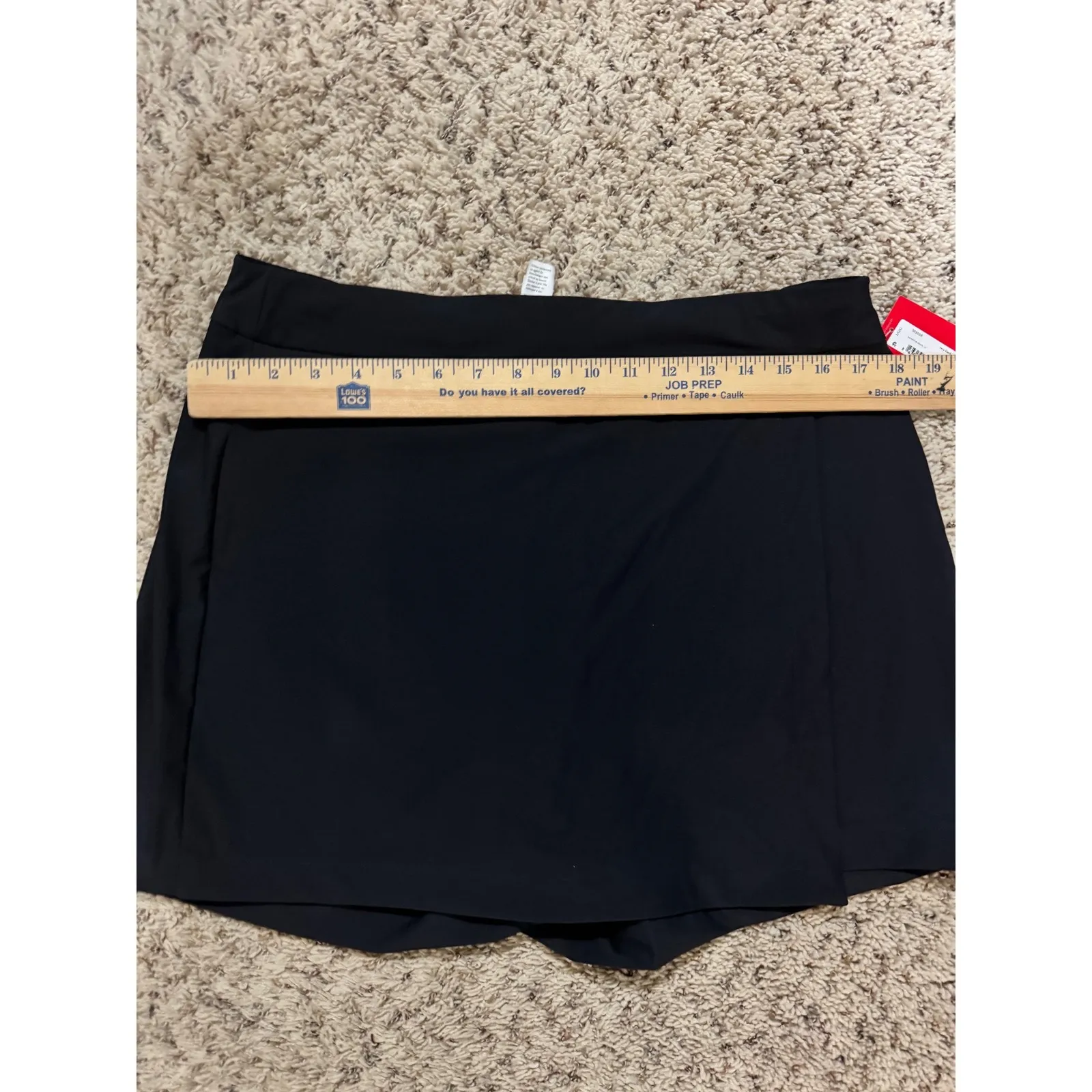 SPANX Sunshine Black Skort NWT Size L - Image 12