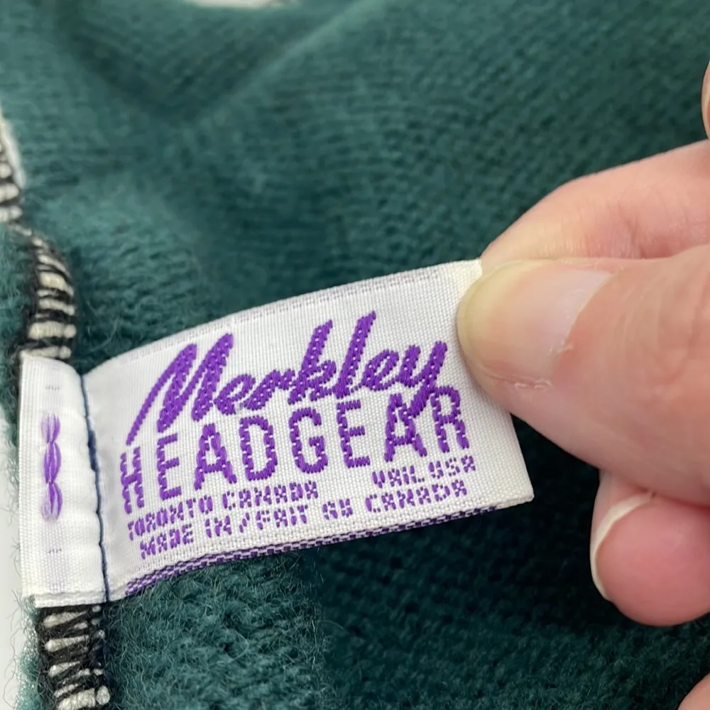 Merkley Headgear Vintage Wool Beanie Green - Image 6