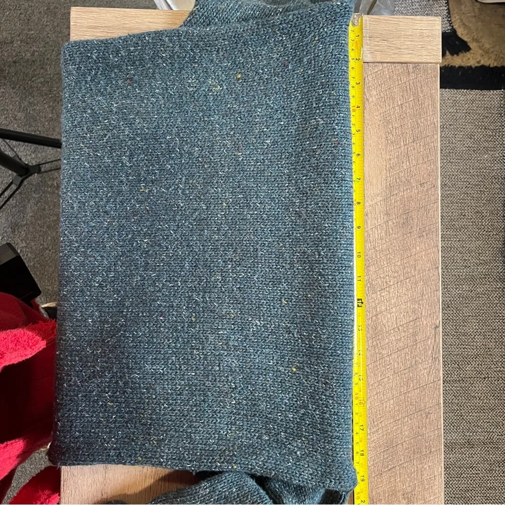 American Eagle Sweater Dress Womens Size Small Green Above the Knee Silhouette - Image 6