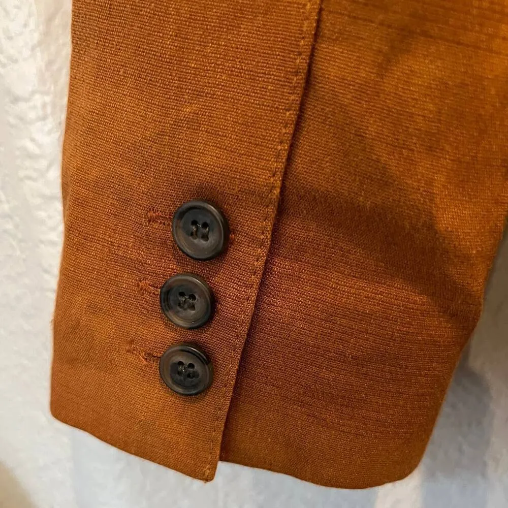 Smythe 90s Blazer Size Medium Brown - Image 7