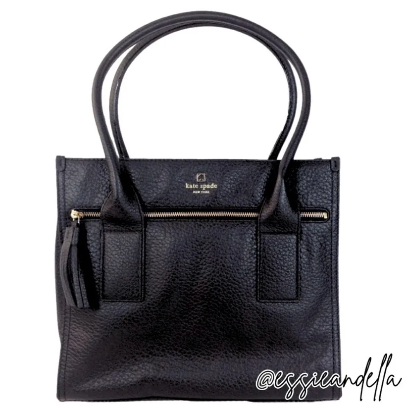 Kate Spade Southport Avenue Cameron Tote Has 14 Karat Gold Plated Hardware - Image 2