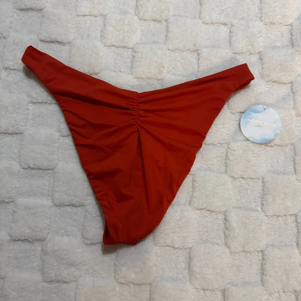 Dippin Daisy’s Red V-Cut Cheeky Swim Bikini Bottom , Women’s Small NWT - Image 2