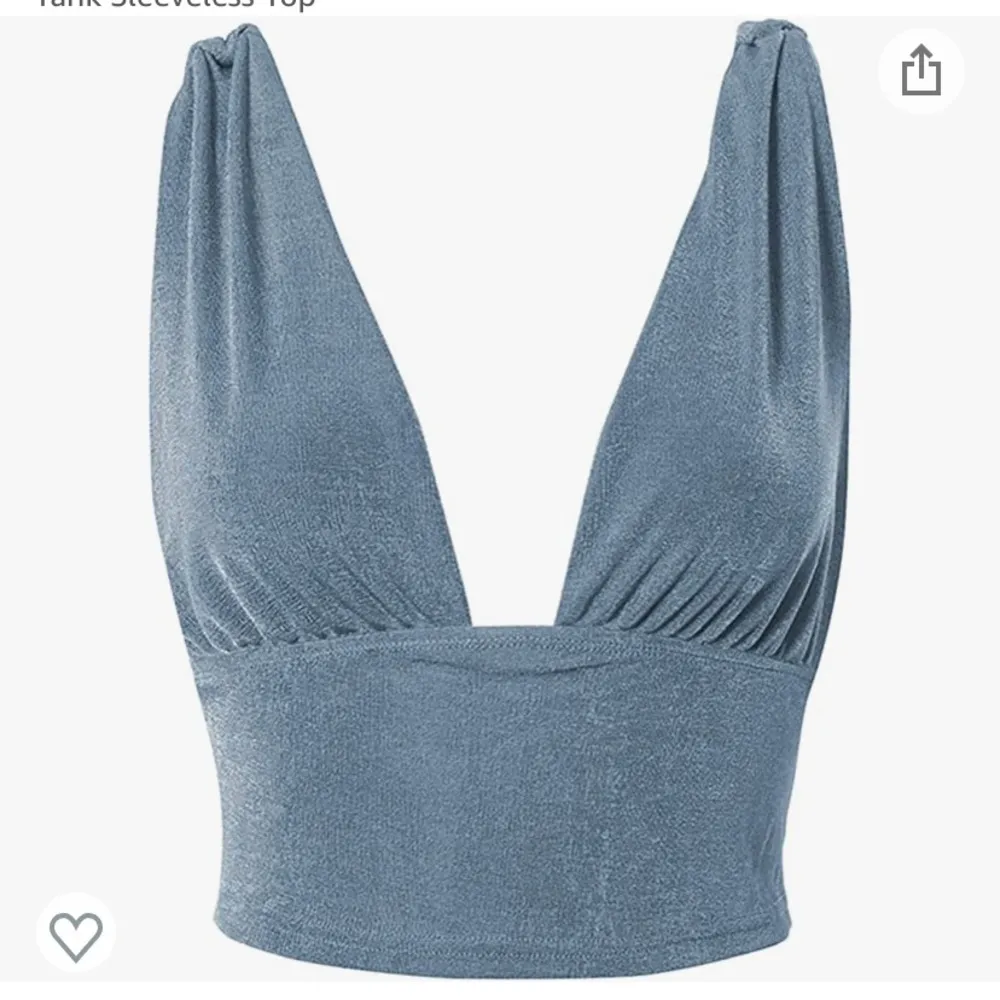 Amazon V neck / “Dusty Blue” - Image 3