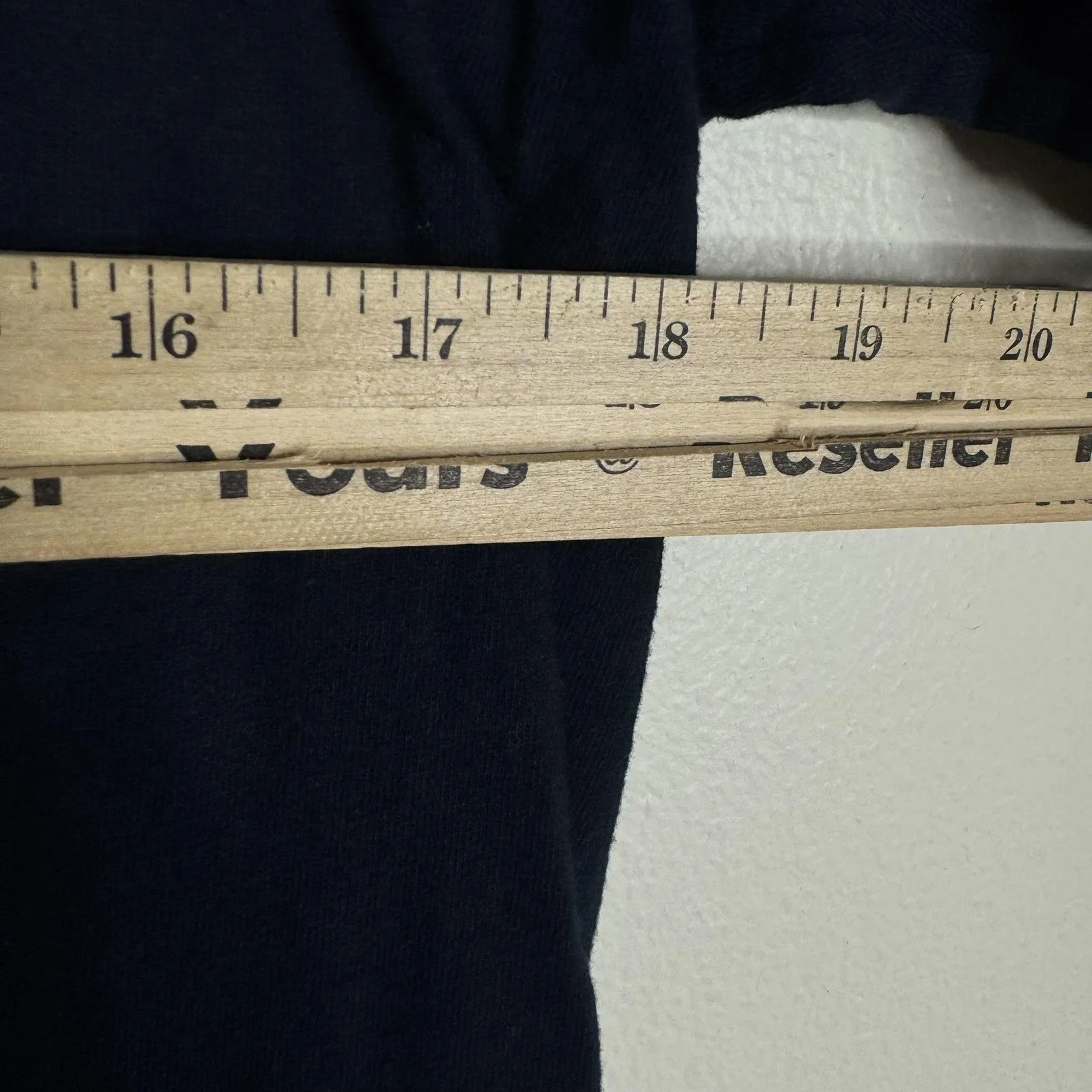 Vans Shirt Medium Navy Off The Wall Checkerboard Graphic Short Sleeve - Image 5