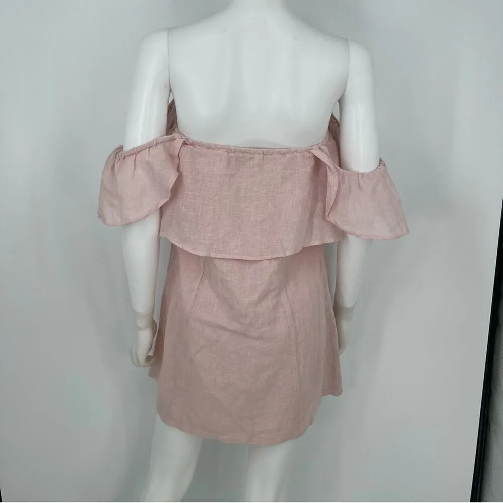 Revolve Privacy Please Norval Off-Shoulder Dress Women Medium - Image 4