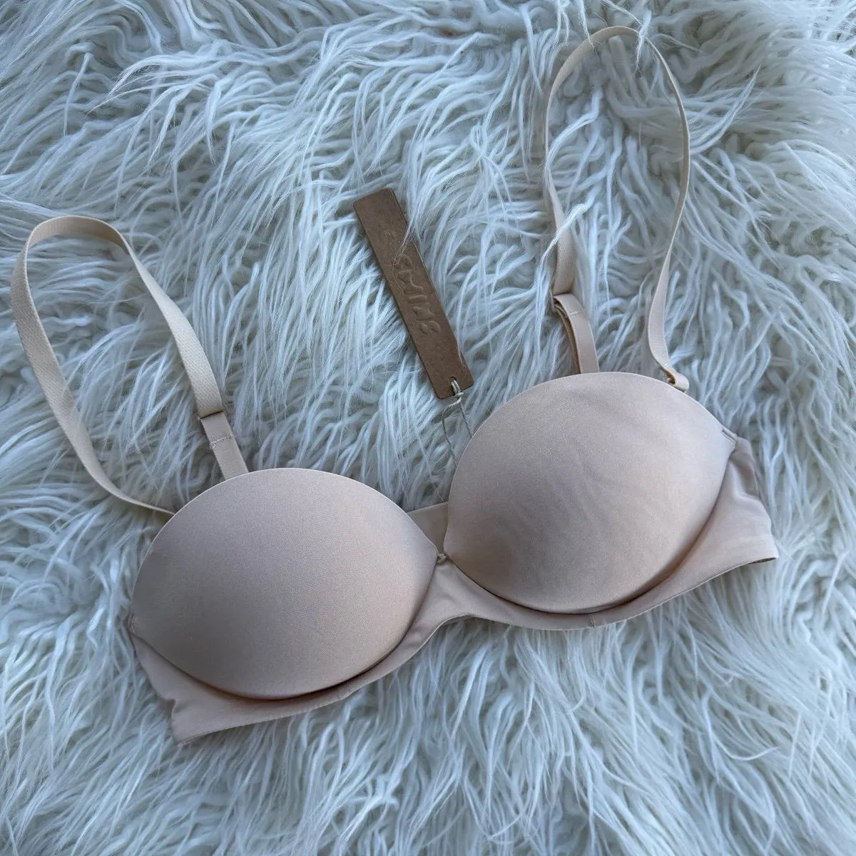 Skims Ultimate Push Up Strapless Bra Sand Size 32B - Image 2