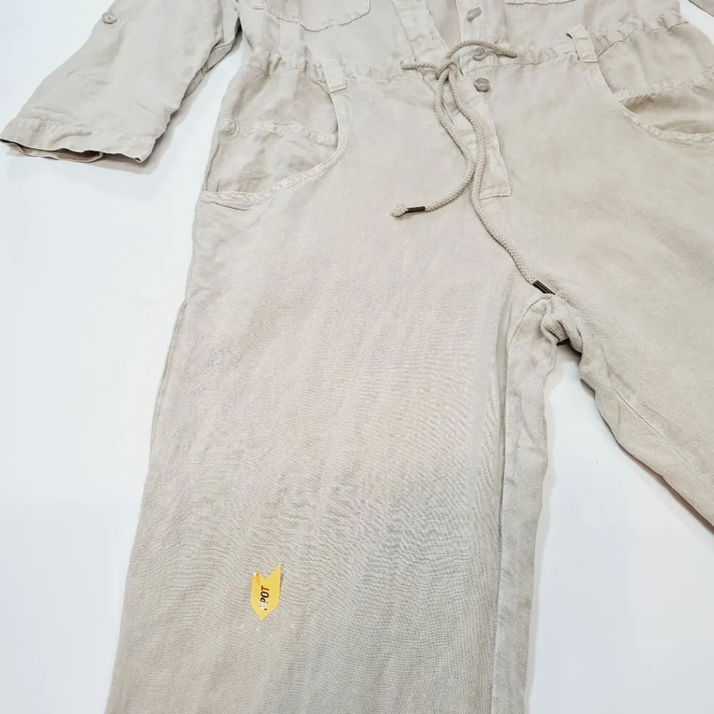 Young, Fabulous & Broke Grant Jumpsuit in Nomad Mineral Wash Medium Gray - Image 6