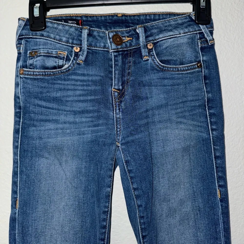 True Religion Jeans Mid Rise Sara Cigarette Size 24 Women's - Image 2