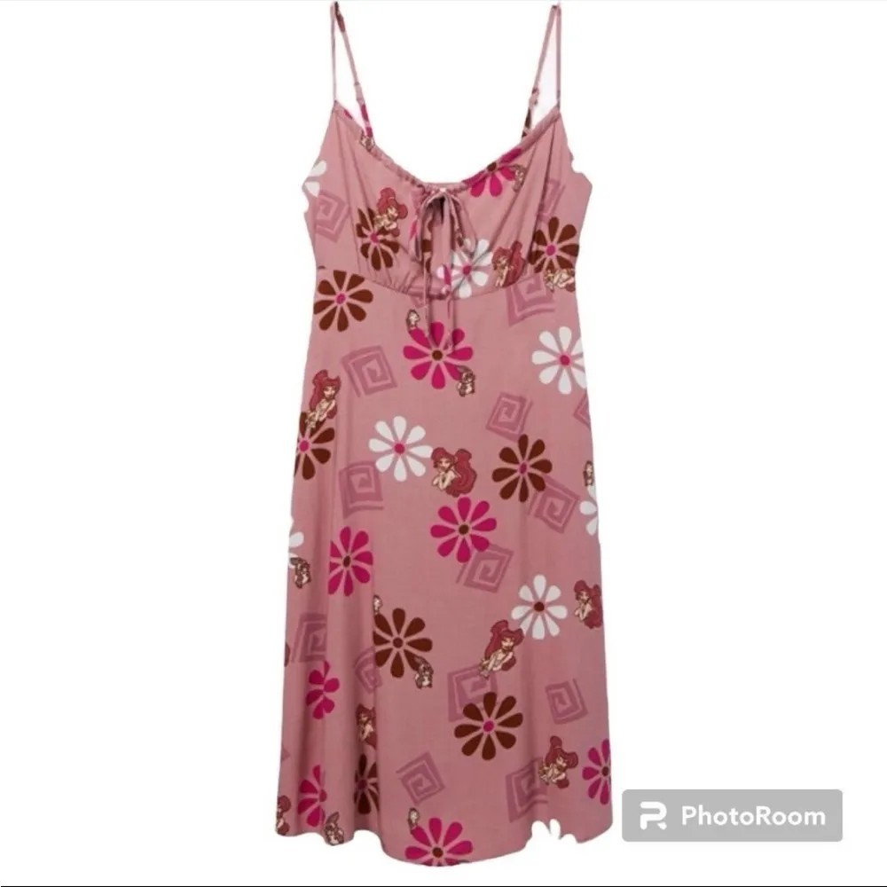 Disney Hercules Floral Meg Allover Print Slip Dress - Image 2