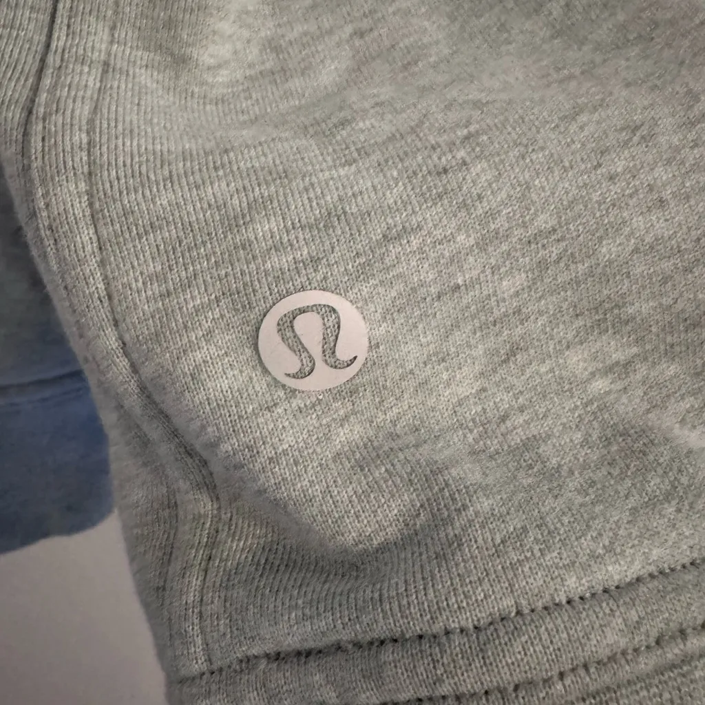 Lululemon Size 4 “All Yours” Crewneck in Heathered Island Mist - Image 6