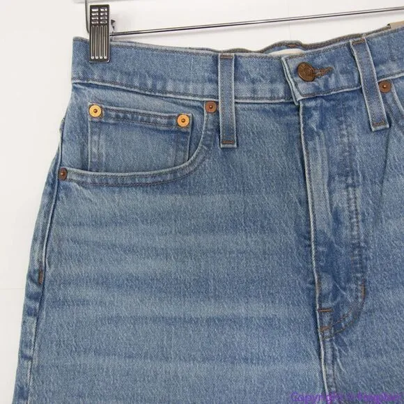 NEW Madewell USA-made Balloon Jeans in Whistler‎ Wash, 26 - Image 17