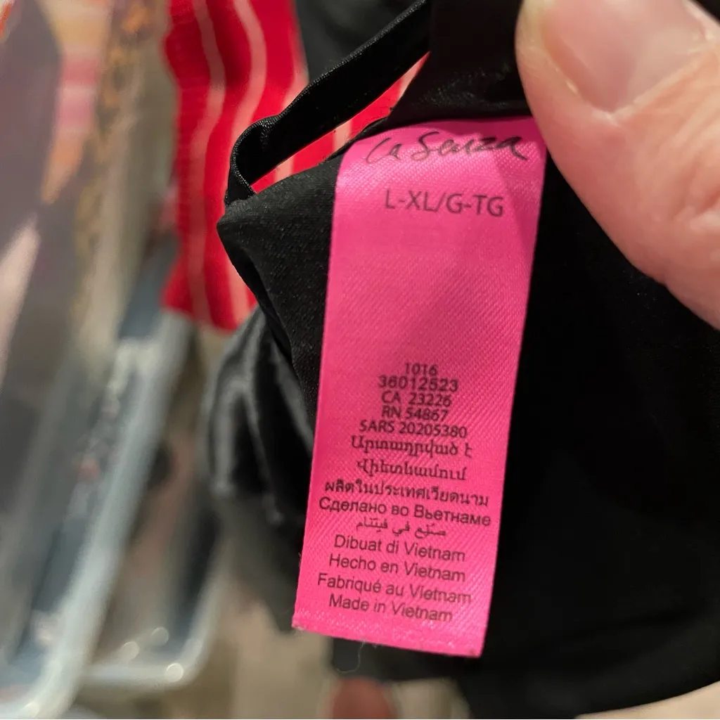 Black silky satin wine lace trim kimono robe whimsigoth midi - Image 7