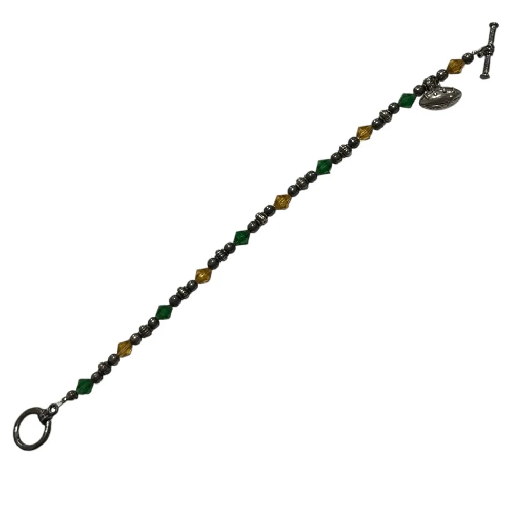 Green Bay Packers Beaded Bracelet & Rhinestone Keychain Bundle – Fan Jewelry Set - Image 10