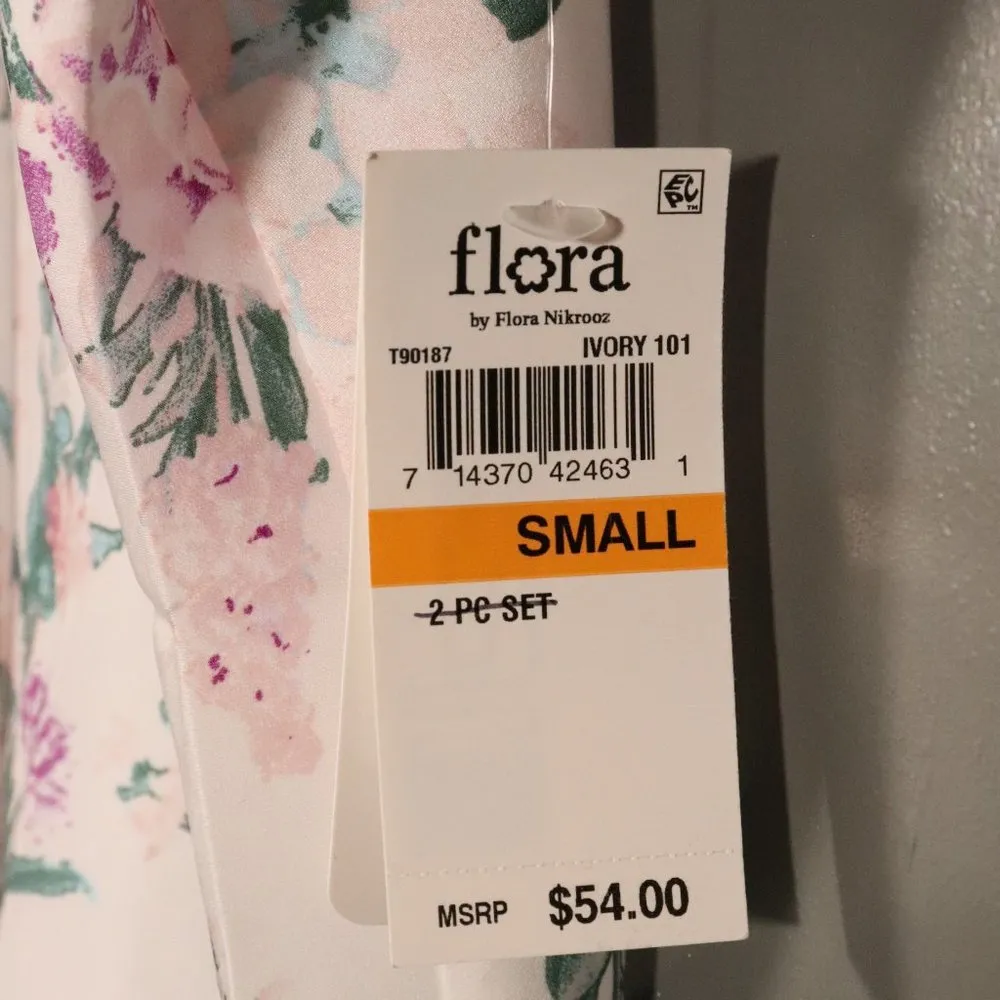 NWT Flora Nikrooz Pajama Floral Tank Size Small - Image 10
