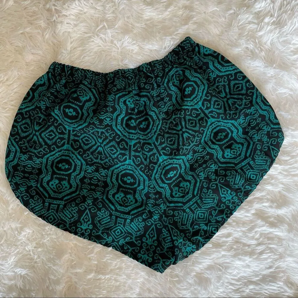 LAmbiance apparel Aztec women’s shorts Turquoise size small Junior’s relax @ - Image 7