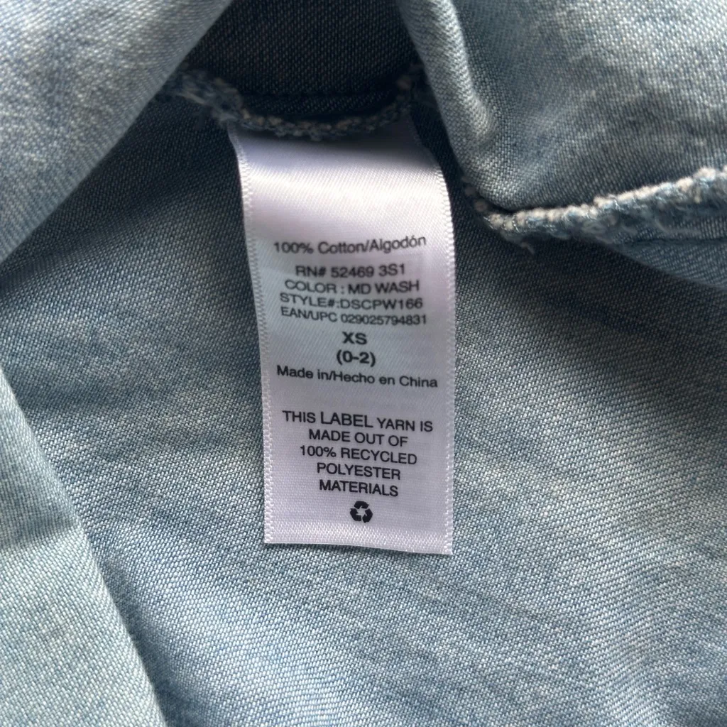 J. Glee Soft Blue Denim Dress - Image 4