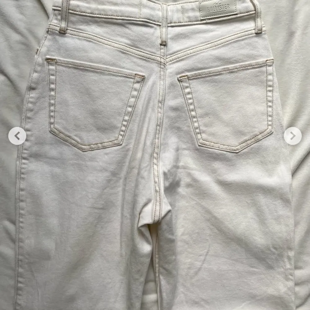 Hollister White High-Rise Jeans - Image 7