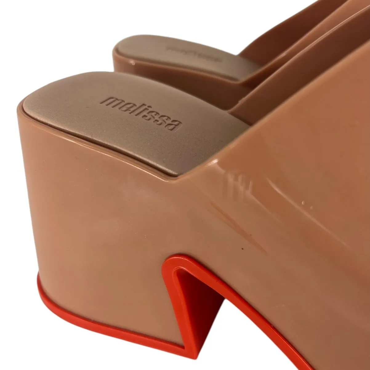 Melissa  Mia Brown Platform Clog - Image 11