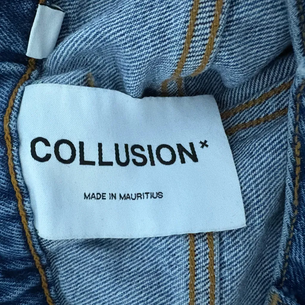 Asos Collusion Mom Jeans 006‎ Size 30x32 Blue - Image 7