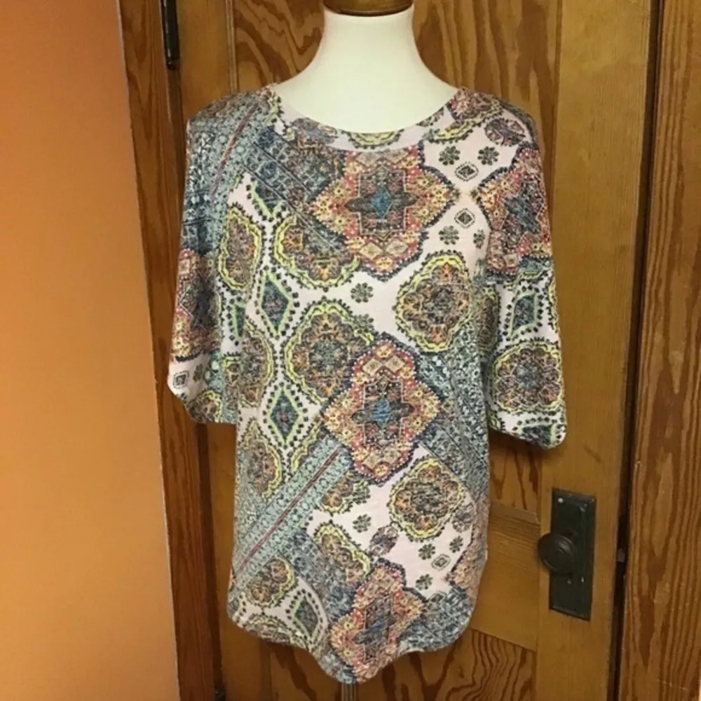 Ivy Jane tapestry slouchy knit top - Image 2