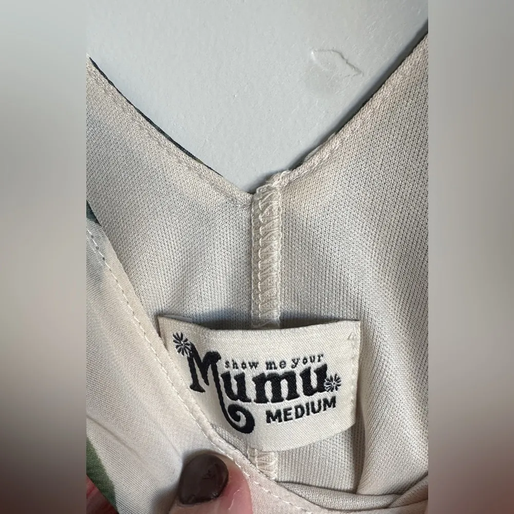 Show Me Your Mumu Jolie Paradise Found Maxi Tropical Floral Dress size medium - Image 3