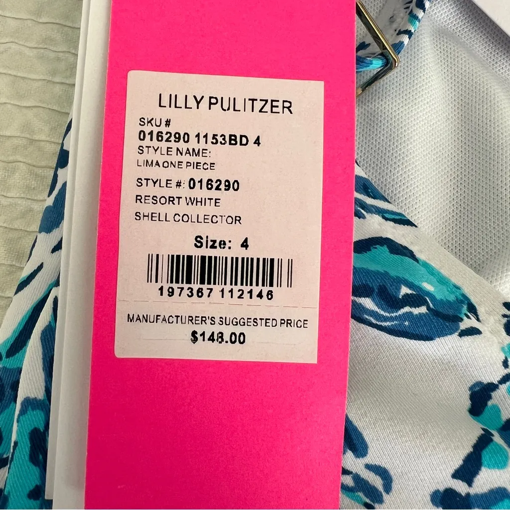 Lilly Pulitzer Lima one piece swimsuit NWT 4 - Image 13