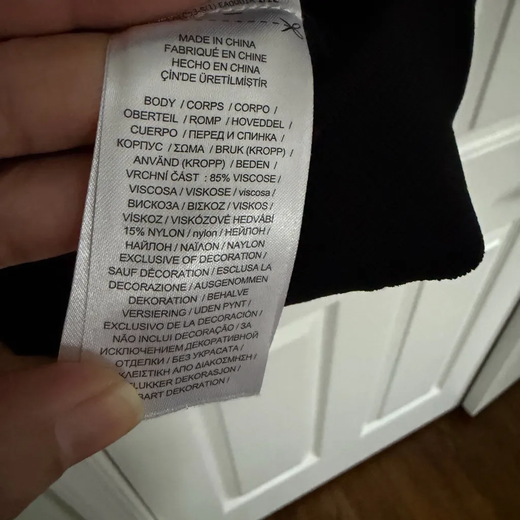 Lauren Ralph Lauren Women's Patch Black Bullion Sweater Blazer Small Preppy - Image 8