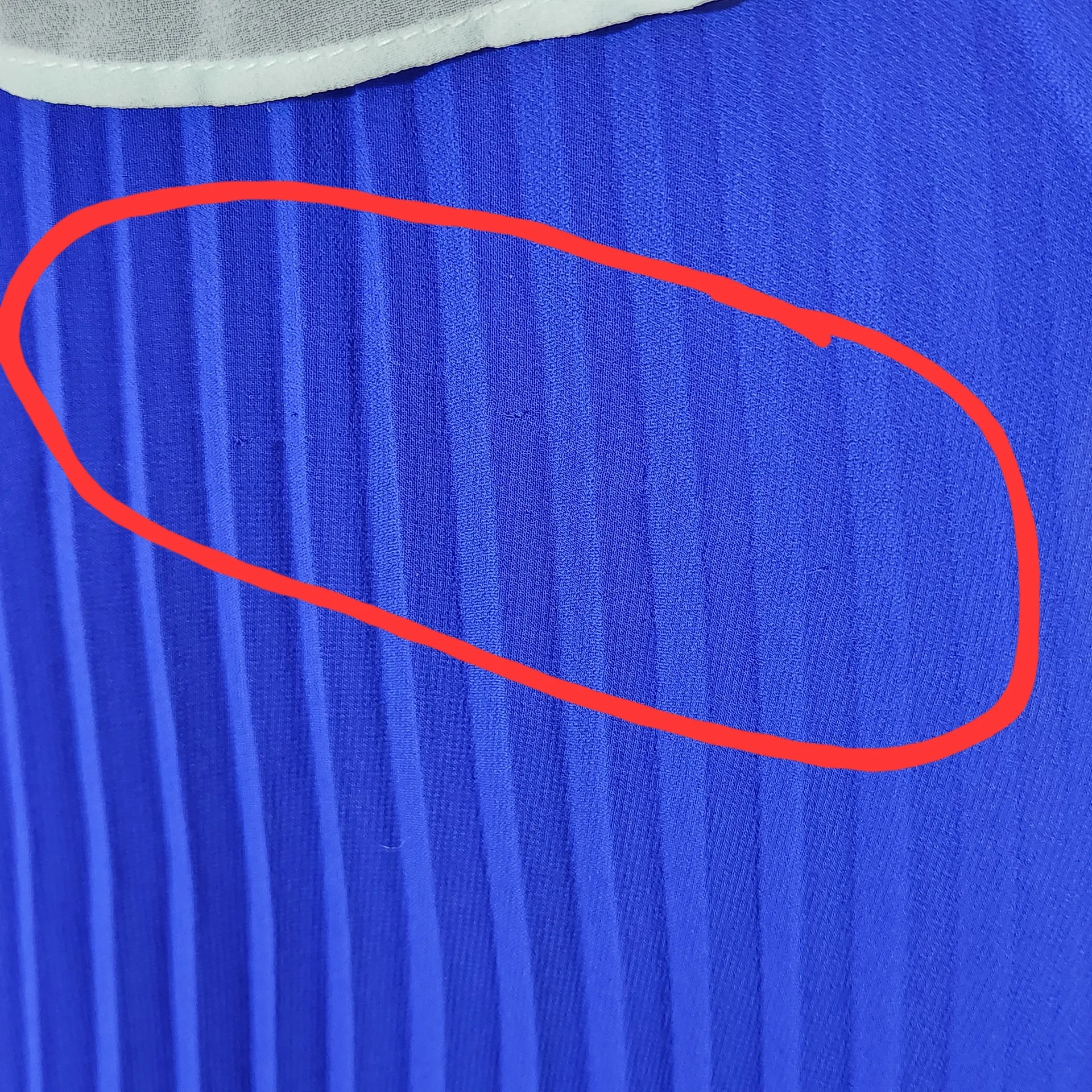 Sangria Sleeveless Blue Maxi Dress with Pleated Skirt Size 6 NWT - Image 9