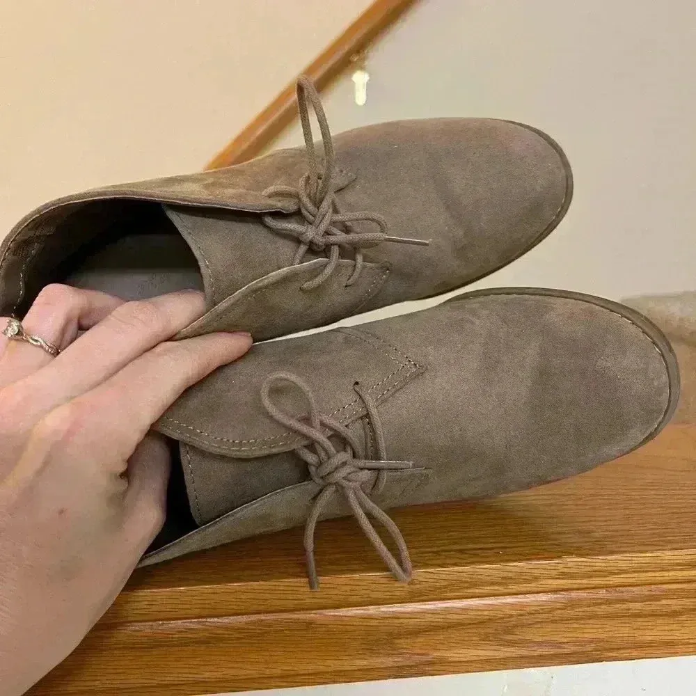 Women’s Universal Thread Bessie Micro-Suede Wedge Booties Size 8.5 - Image 7