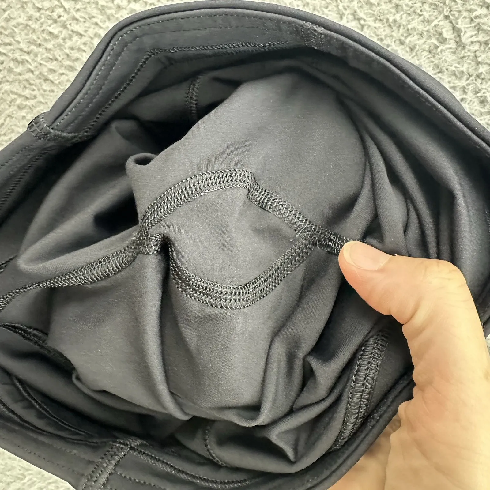 Lululemon Base Pace High Rise Shorts 8" Black‎ Athletic Biker Athleisure Women 4 - Image 3