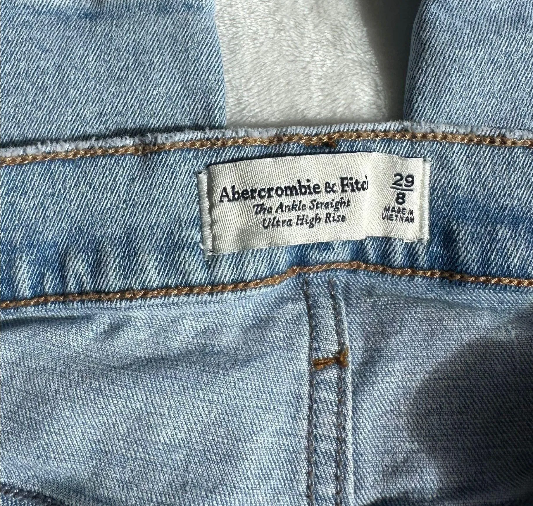 Ankle Straight Jeans - Image 3