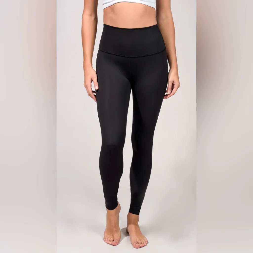 NWT - Wonderlink Squat-Proof Elastic Free High Waist Ankle Length Leggings. - Image 3