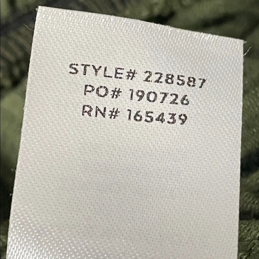 Lulus Social Calendar Olive Green Crinkled Ribbed Knit Jogger Jumpsuit Size XS - Image 9