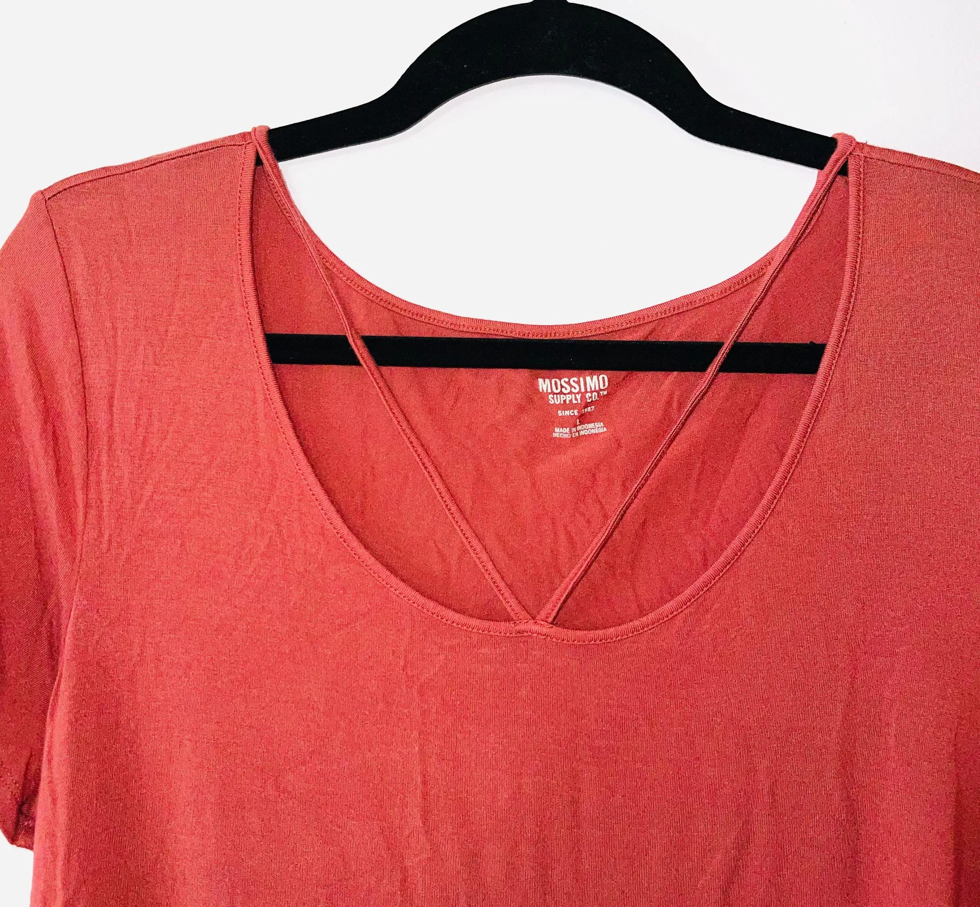 Burnt Orange Strappy Front Top - Image 3