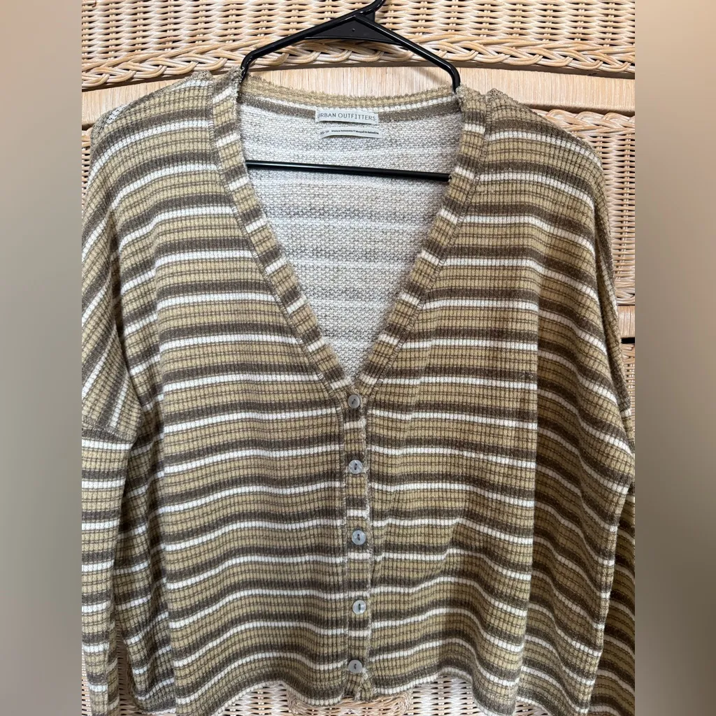 Urban Outfitters Oversized Lightweight Striped Sweater - Image 2