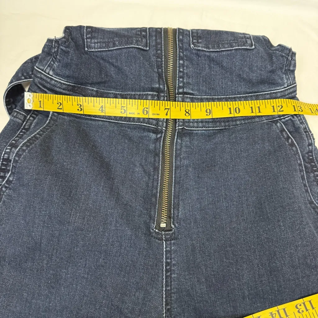 Vanilla Star Dark Blue Women's Jeans Overalls. Size XSmall - Image 8