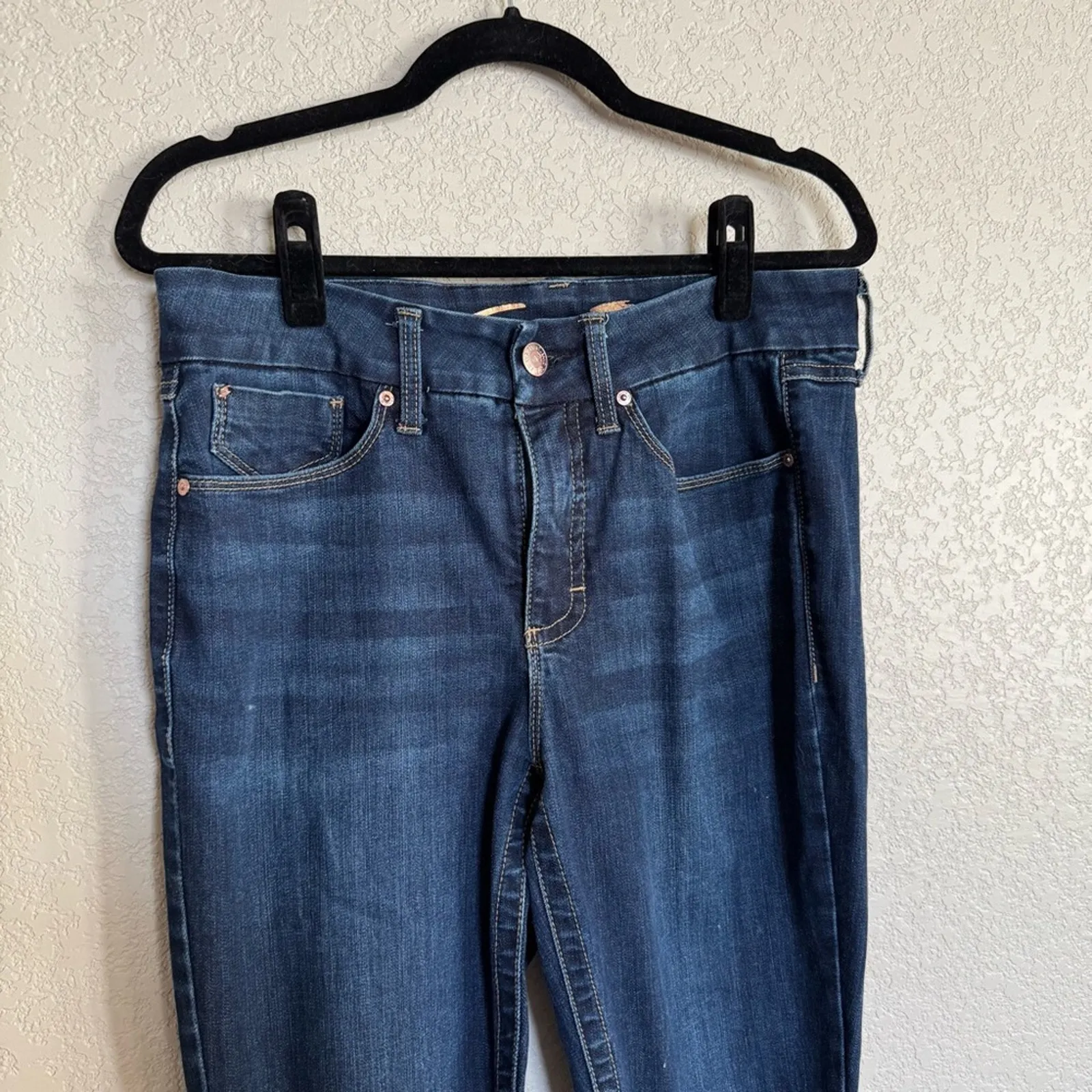 Seven7 Size 10 Tummyless High Rise Skinny‎ Jeans - Image 2