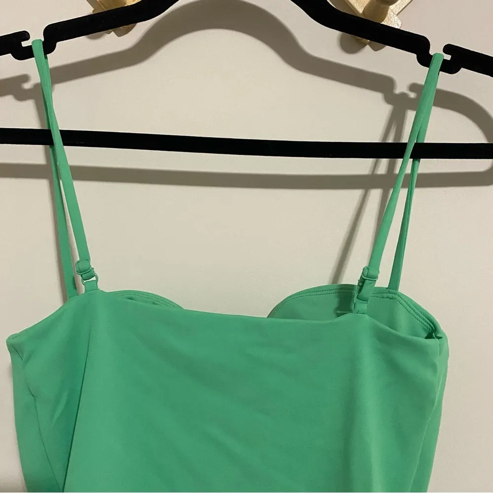 Express Neon Green Padded Bodysuit size XS - Image 8