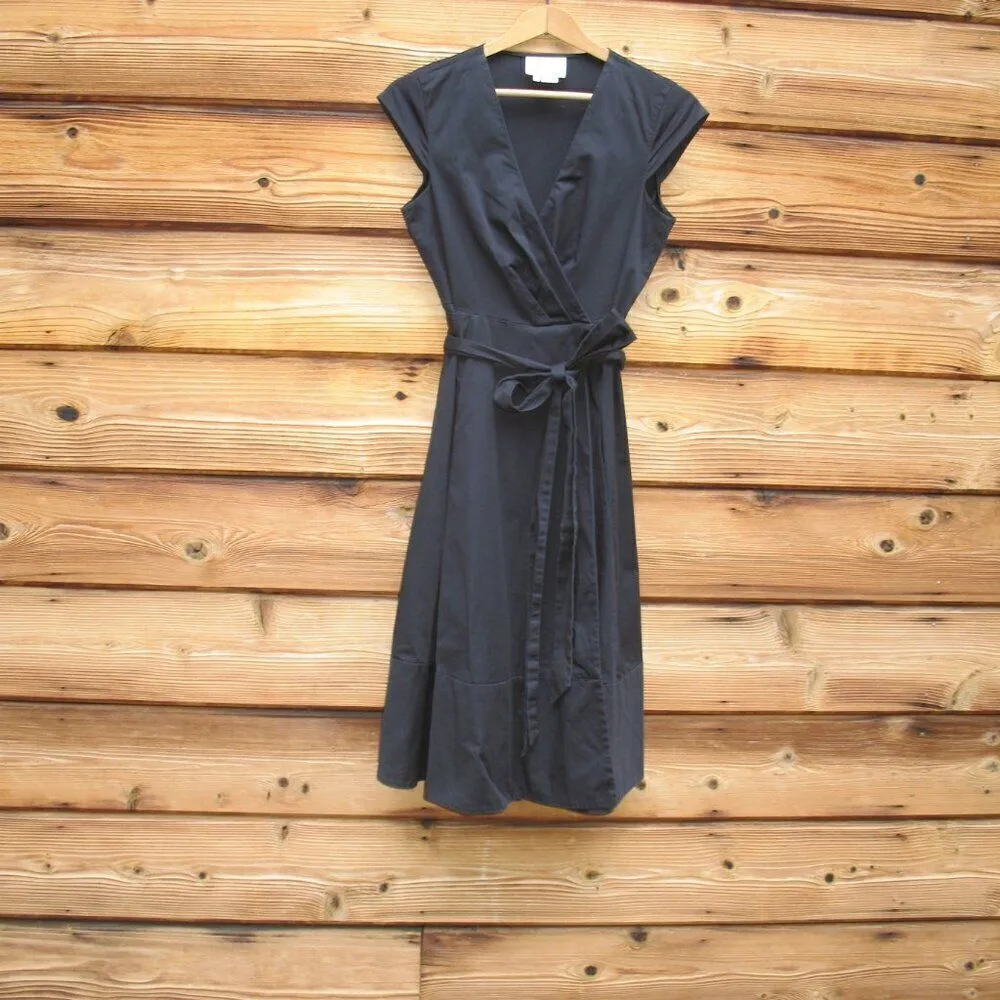 Kate Spade Stretch Cotton Wrap Dress - Image 2