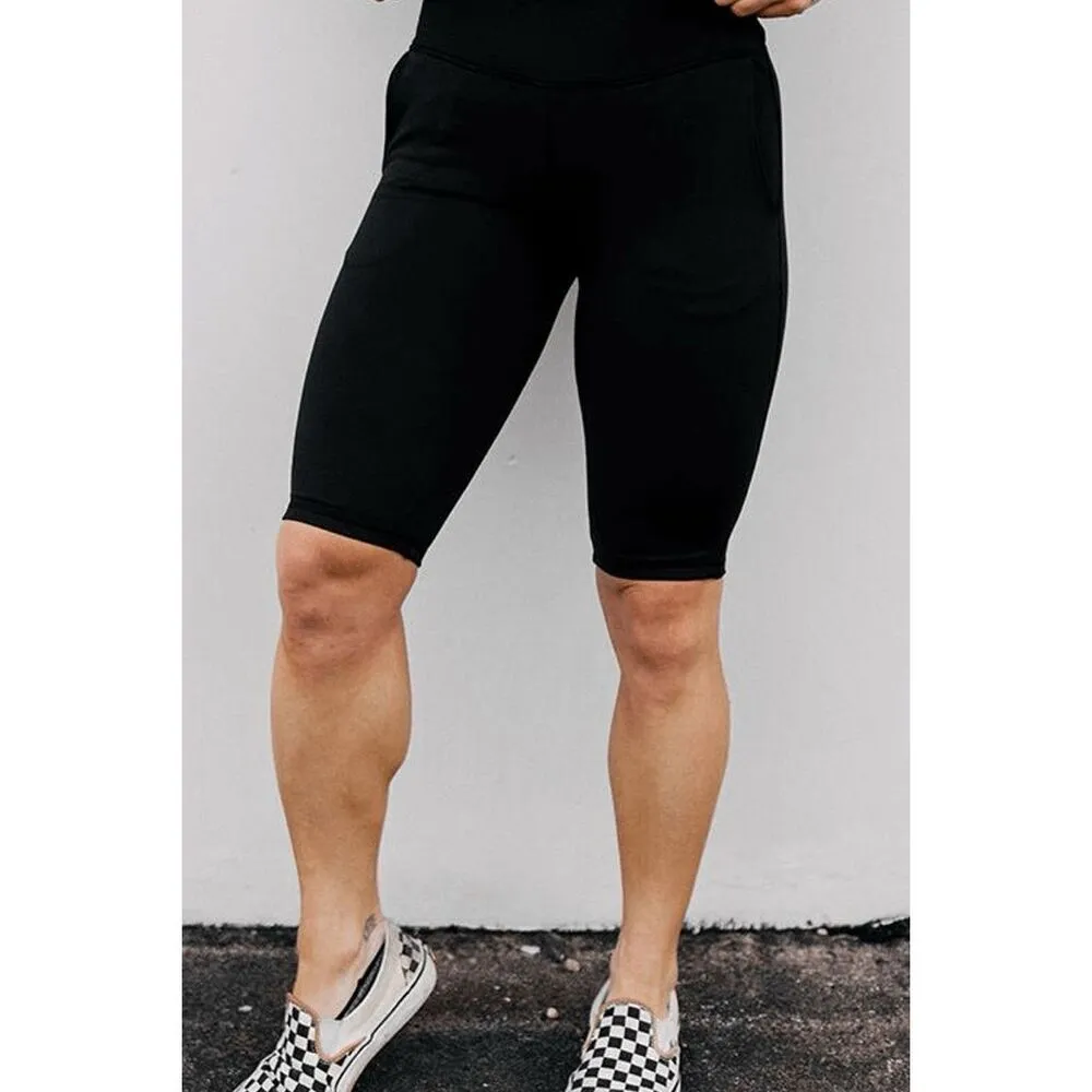 Celestial Bodiez NWT Power Bike Shorts in 'Lunar Black’ Size Small Black - Image 8