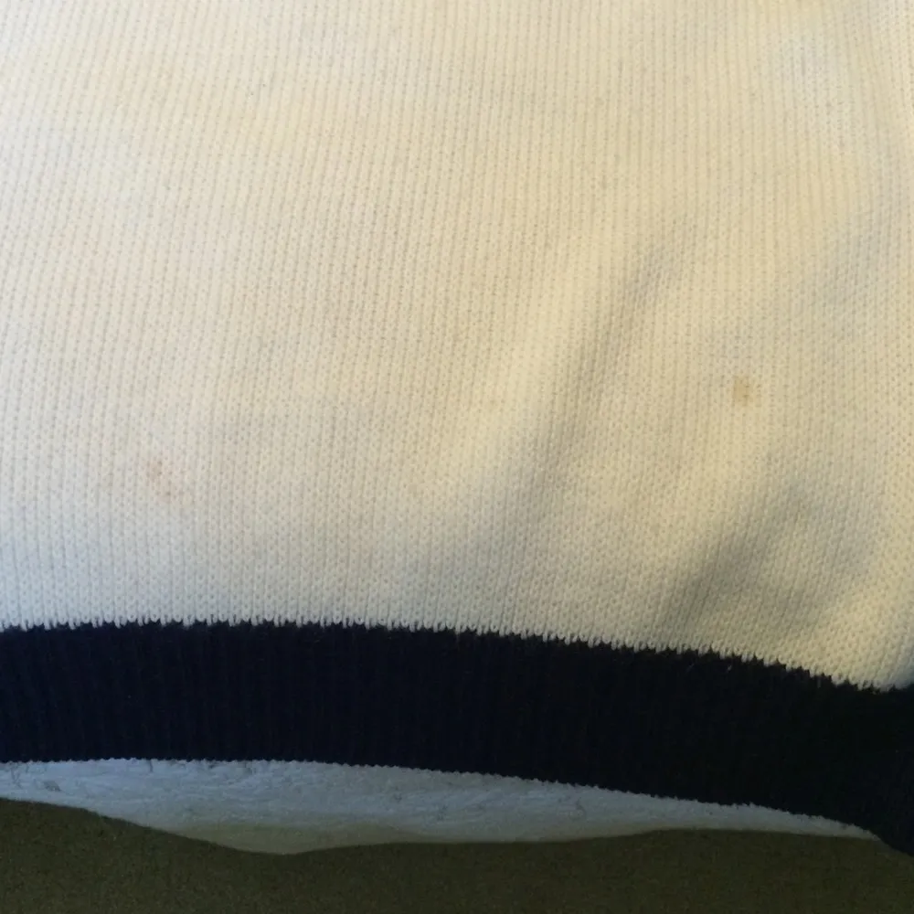 Vintage Chunky Ski Sweater Medium Blue - Image 2