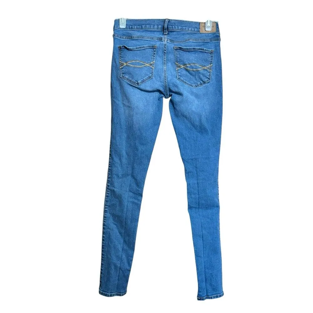 Abercrombie & Fitch Jeans Womens 26 2 Blue Super Skinny Stretch Denim Pants - Image 5
