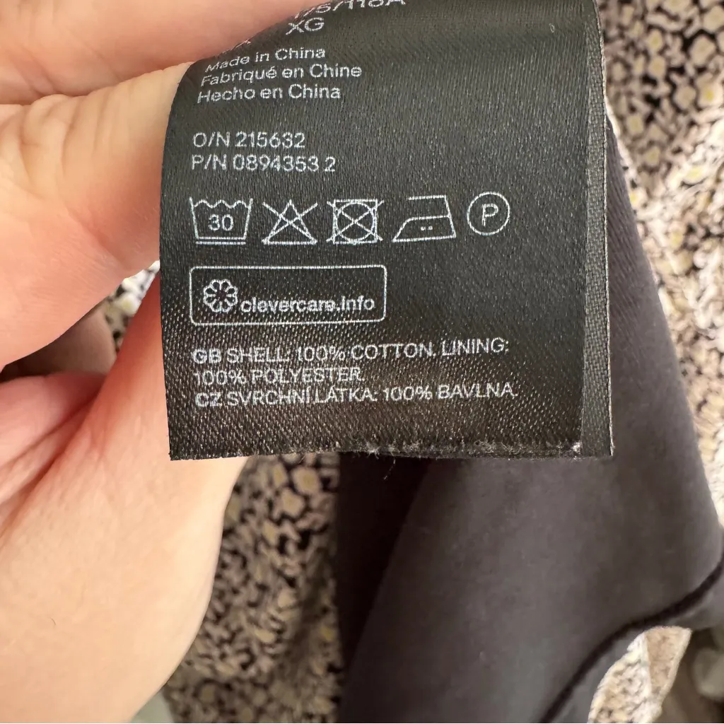 H&M floral puff sleeve baby doll dress size XL - Image 6