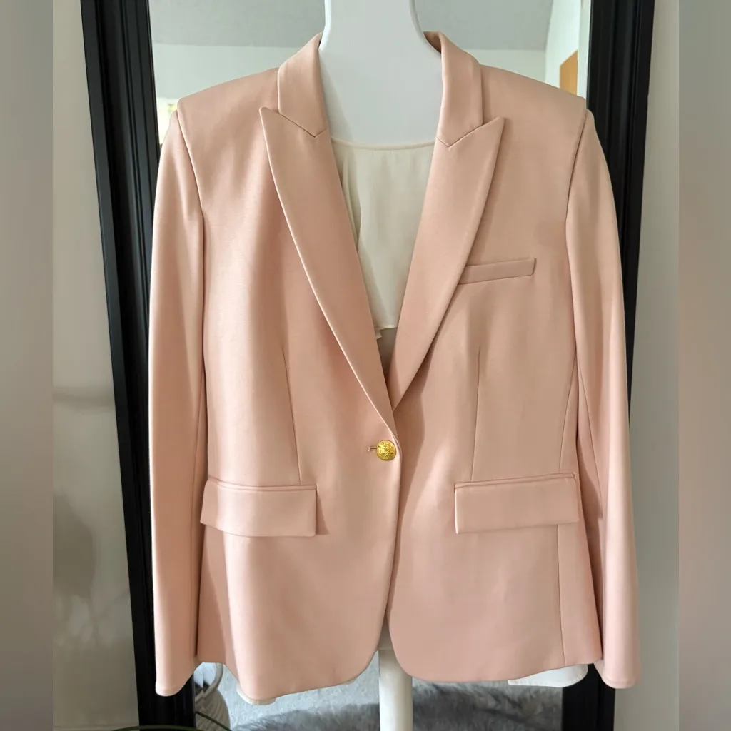 VERONICA BEARD Nude Rebel Major Blazer - Image 2