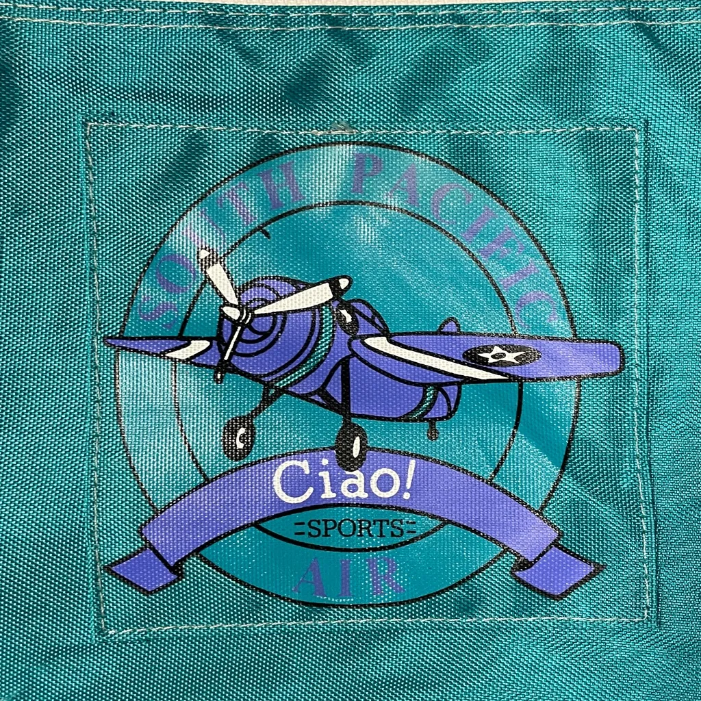 Ciao! • vintage purple large duffel bag weekender Green - Image 2