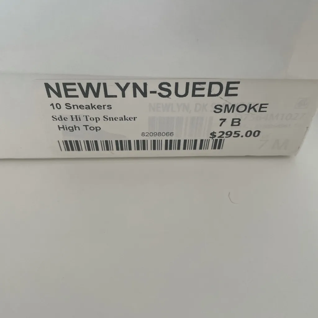 Vince Newlyn Suede hi top‎ sneaker in smoke - Image 3