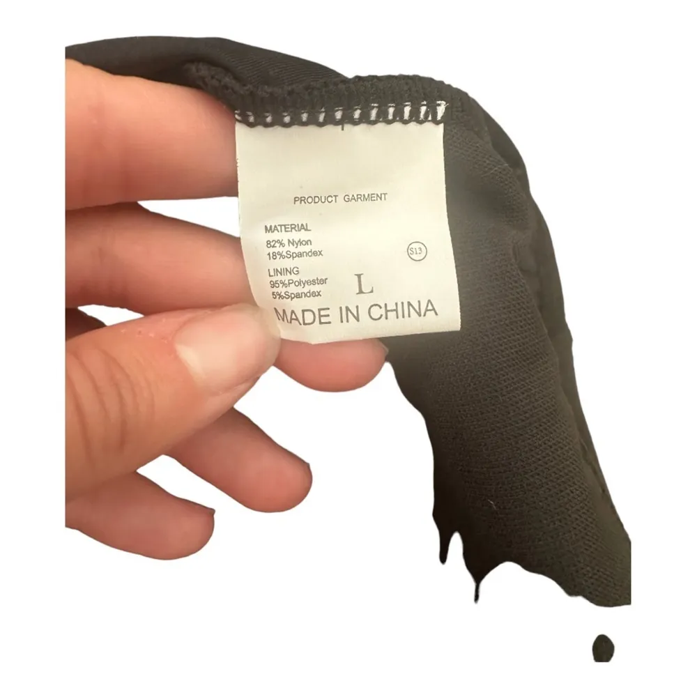 NWOT Black High waist Bikini set Size L - Image 7