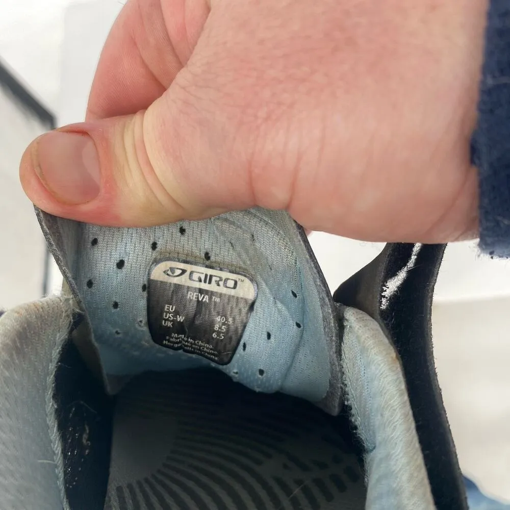 Giro Reva Green and Brown MTB Cycling Shoes Women's Size 8.5 - Image 3