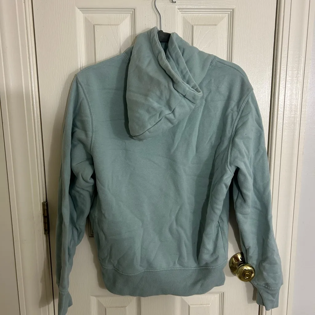 Old Navy Teal Hoodie Sweatshirt - Image 2